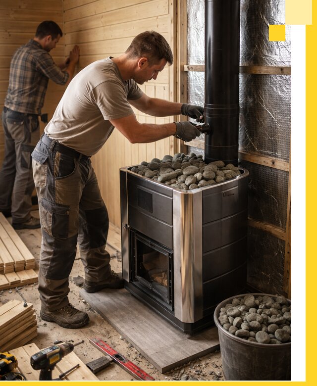 Проектирование и строительство парилок для бани в Верхней Пышме под ключ