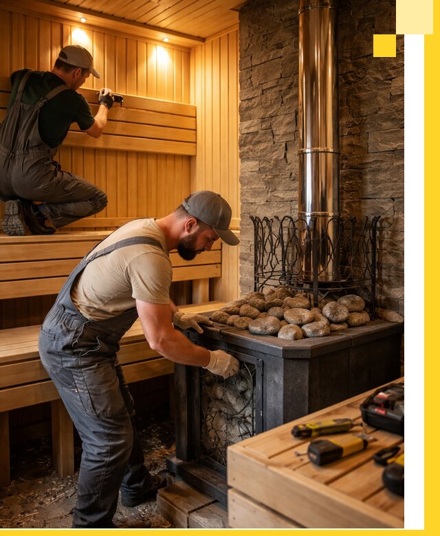 Комплексный дизайн бань, саун и зон отдыха в Верхней Пышме