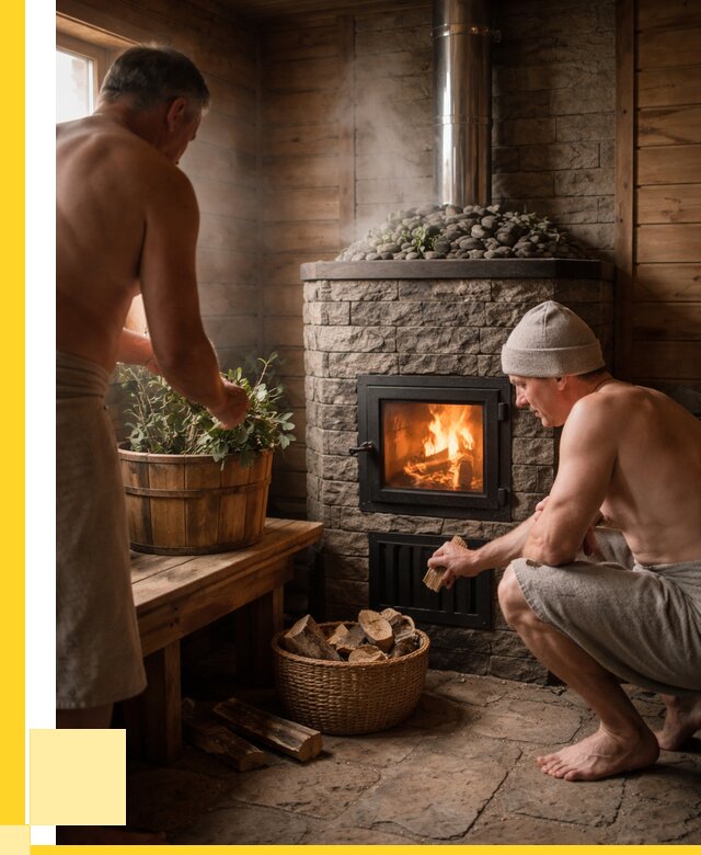 Банные печи под ключ в Верхней Пышме от 46170 р. | ЭриданВрх кирпичная