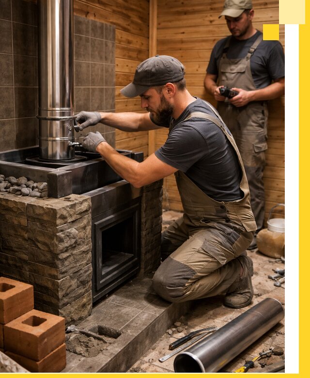 Изготовление и установка банных печей под ключ в Верхней Пышме