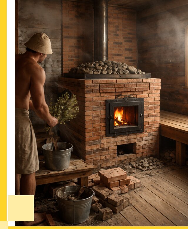 Кирпичные банные печи в Верхней Пышме от 92340 р. | ЭриданВрх