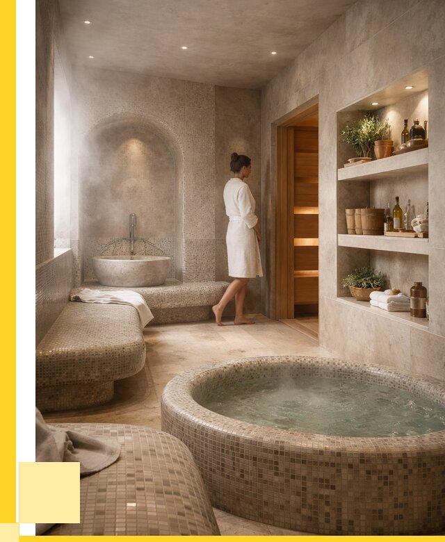 Строительство бани с хамамом в Верхней Пышме от 769500 р. | ЭриданВрх