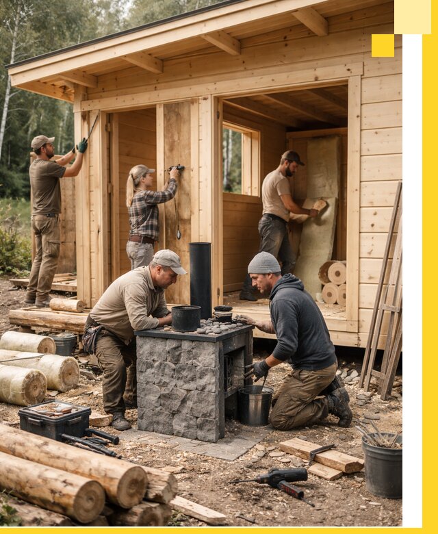 Купить баню под ключ в Верхней Пышме строительство монтаж отделка