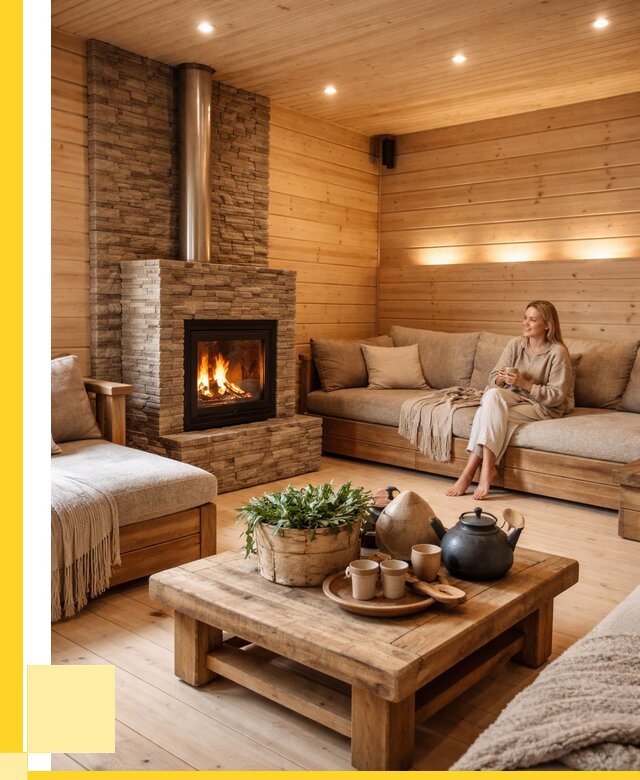 Проект бани с комнатой отдыха в Верхней Пышме от 35910 р. | ЭриданВрх