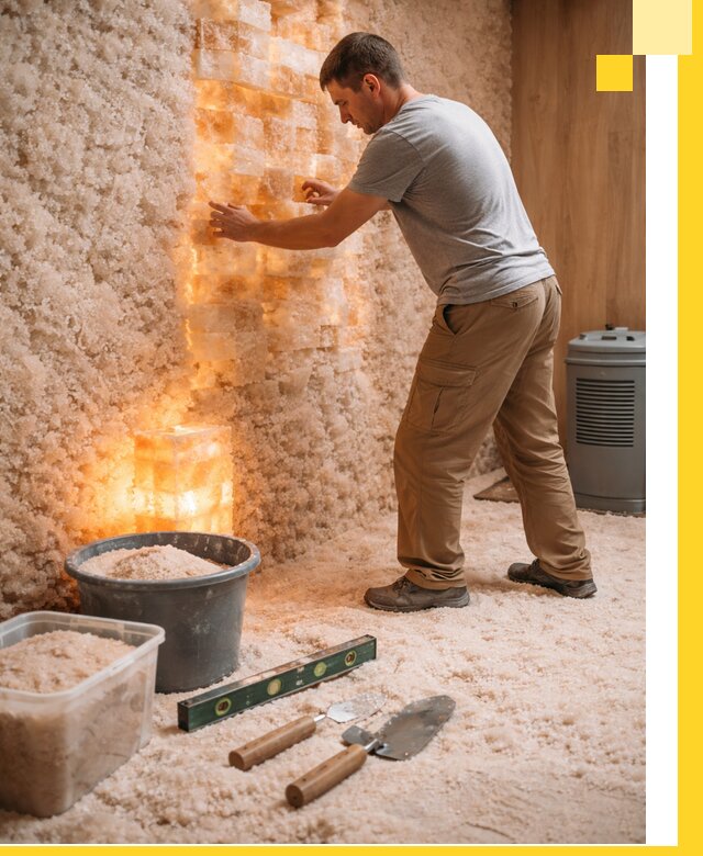 Проектирование и монтаж соляных комнат в Верхней Пышме под ключ